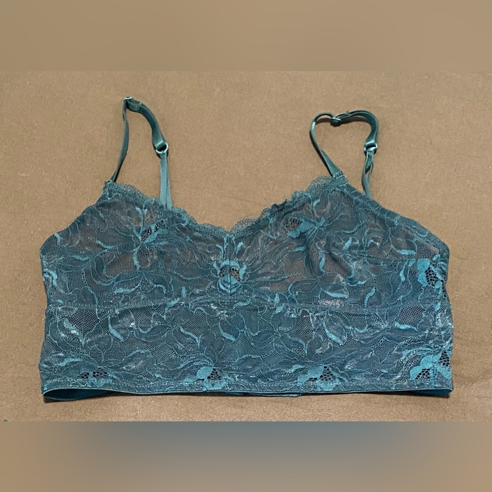 Blush Turquoise Lace Bralette